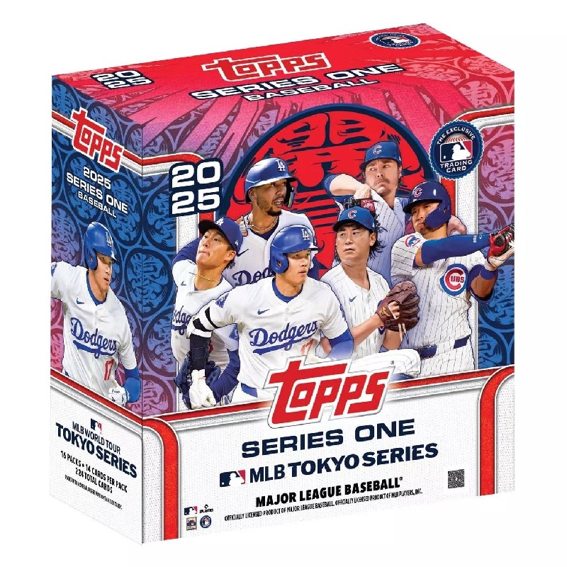 TOPPS MLB TOKYO SERIES 2025 SERIES ONE MEGA BOX (1BOX16